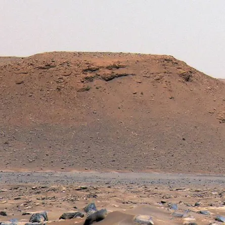 صورة لسطح المريخ. المصدر ( NASA Marshall)