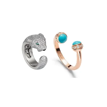 موديلات خواتم ذهبية مفتوحة لخريف 2021