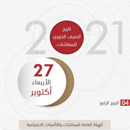 27 أكتوبر موعدًا لصرف المعاشات التقاعدية. المصدر تويتر (24 الإمارات)