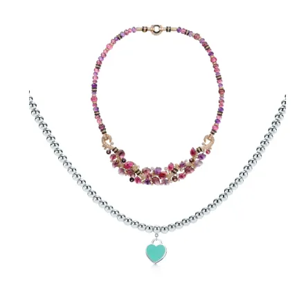 موديلات عقود خرز من أشهر الماركات العالمية