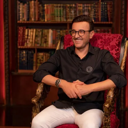 صابر الرباعي - الصورة من حساب وفاء الكيلاني على إنستقرام