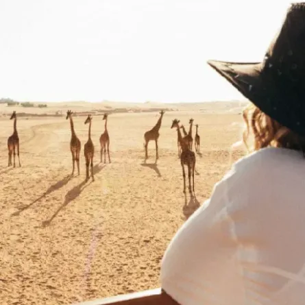 يشعر الزائر وكأنه في أفريقيا