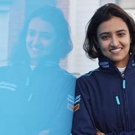 ريما الجفالي سفيرة سباق السعودية فورمولا1