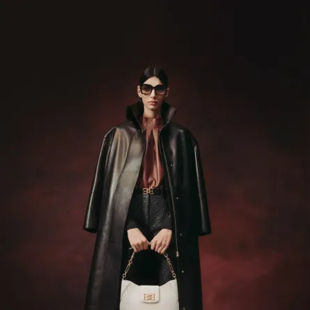 معطف ميدي جلد 