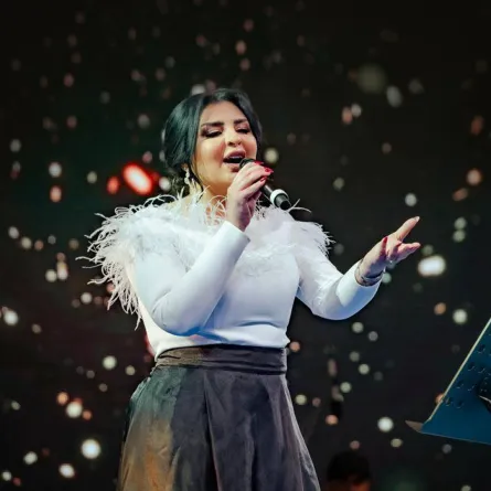 أصيل هميم من الحفل - الصورة من المكتب الإعلامي لشركة روتانا