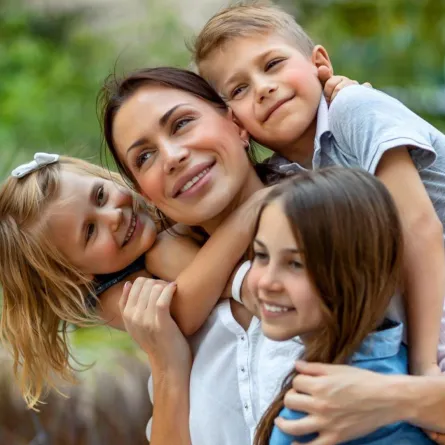 صورة لعائلة