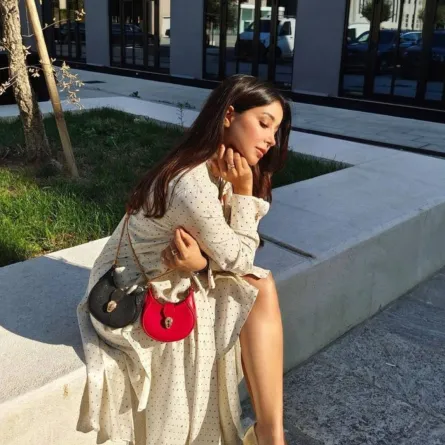 أسيل عمران وحقائب بولغري