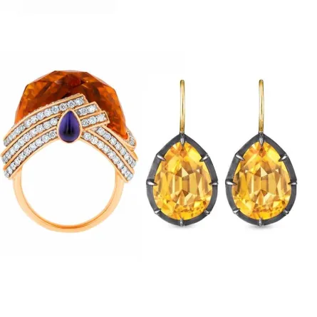 مجوهرات حجر السترين استقبالاً لشهر نوفمبر