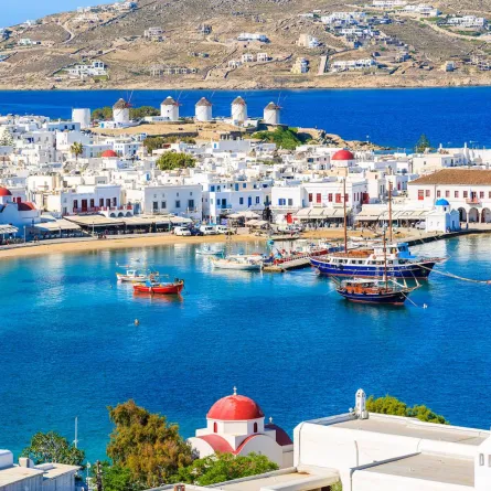 أجمل وجهات شهر العسل في اليونان