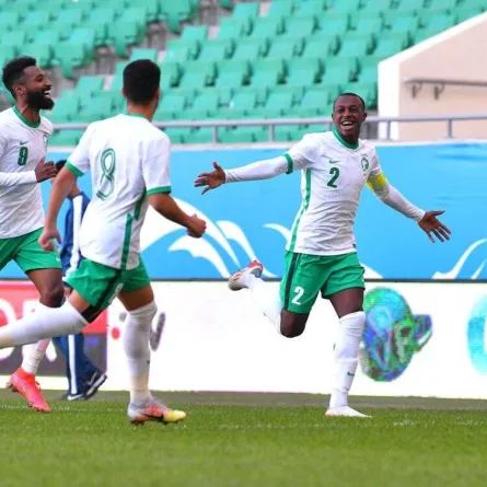 فوز المنتخب السعودي على البنجلاديشي- الصورة من حساب كأس آسيا على تويتر