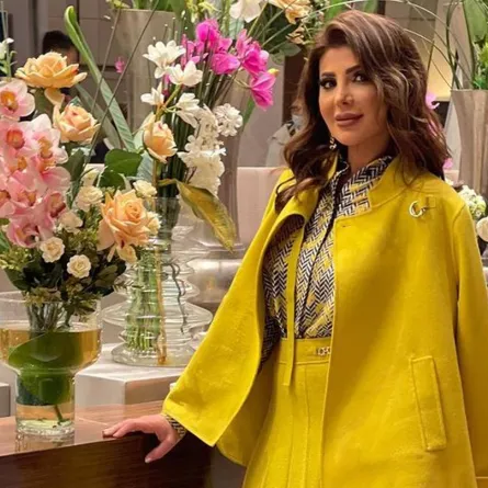 الهام الفضالة - الصورة من حسابها على الانستغرام