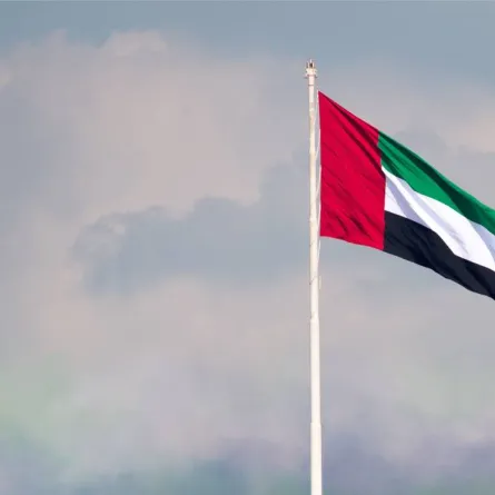 علم الإمارات. الصورة من "وام"