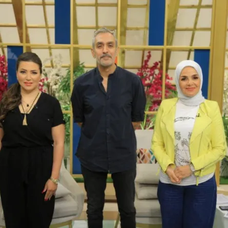 فراس سعيد من برنامج الستات ميعرفوش يكذبوا - الصورة من الصفحة الرسمية للبرنامج على الفيس بوك