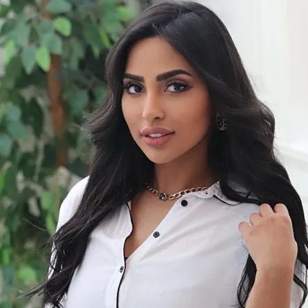 كفاح الرجيب - الصورة من حسابها على الانستغرام