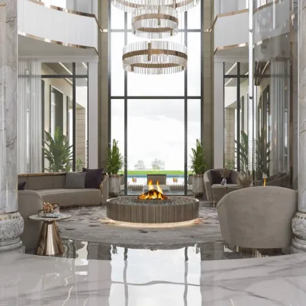 الزجاج في تفاصيل الديكور الداخلي العصري 