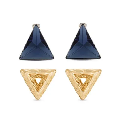 موديلات أقراط أذن على شكل مثلث