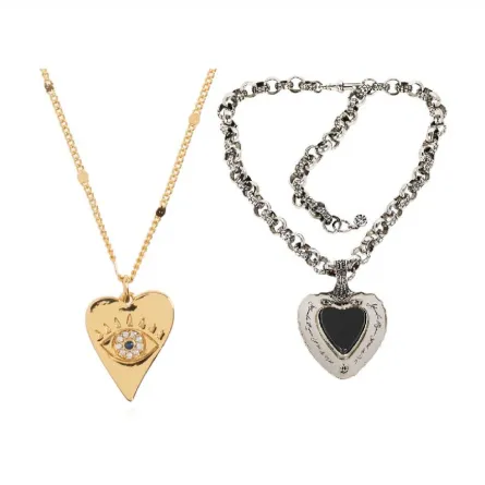 سلاسل على شكل قلب حقيقي