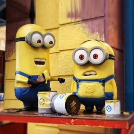 صورة لشخصيتين كرتونيتين