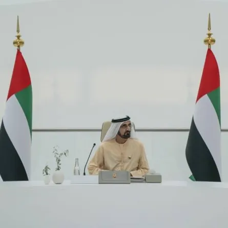 الشيخ محمد بن راشد آل مكتوم. الصورة من حساب HH Sheikh Mohammed على تويتر