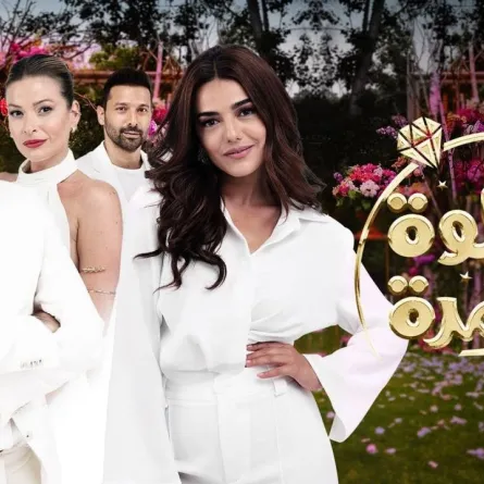 مسلسل على الحلوة والمرة - الصورة من حساب نيقولا معوض على انستغرام