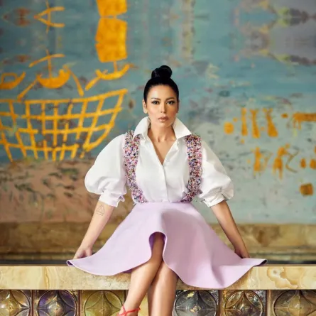 لقاء الخميسي - الصورة من حسابها على انستغرام