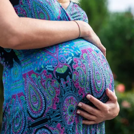 صورة لبطن الحامل