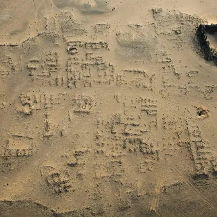 الصورة لسلسلة توثيق ماتبقى من آثار مدينة الجحفة. الصورة من إنستغرام عبدالعزيز الدخيل