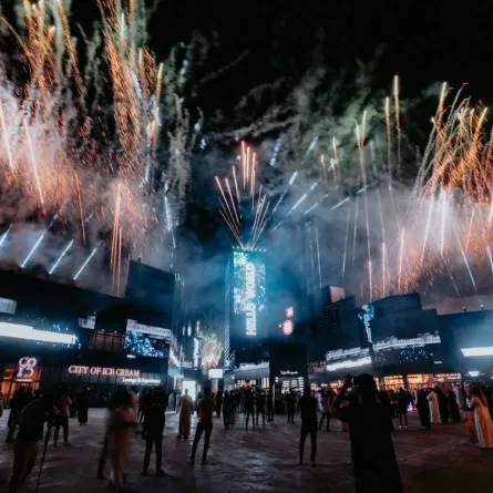 فعالية متاهة الكريستال ضمن بوليفارد رياض سيتي