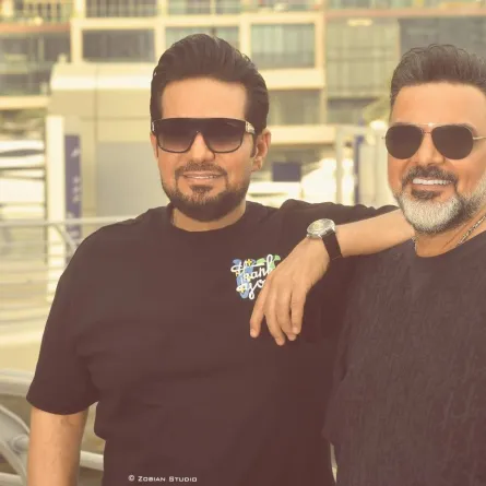 علي صابر وحاتم  العراقي- تصوير ذبيان سعد