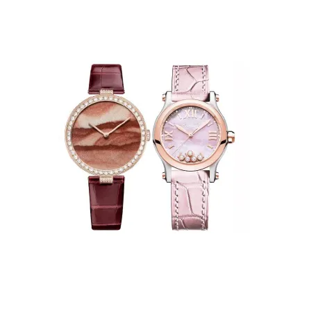 موديلات ساعات يد جلد نسائية عملية