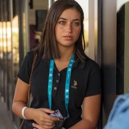 فرح جفري. الصورة من حساب فرح على الانستغرام