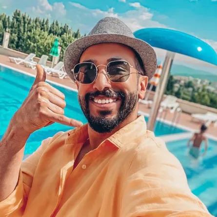 فهد البناي- الصورة من حسابها على الانستغرام