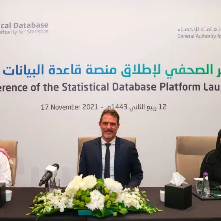 الهيئة العامة للإحصاء تطلق منصة قاعدة البيانات الإحصائية - الصورة من الموقع الإلكتروني للهيئة العامة للإحصاء