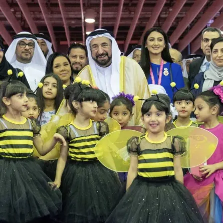 الشارقة تحصد جائزة اليونيسف- الصورة من حساب المكتب الإعلامي لحكومة الشارقة على تويتر