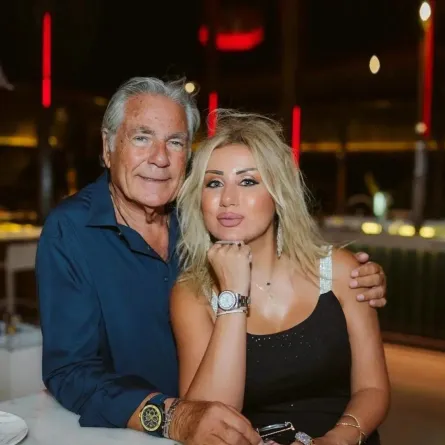 فاتن موسى ومصطفى فهمي - الصورة من حسابها على انستغرام