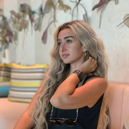 هنا الزاهد - الصورة من حسابها على انستغرام