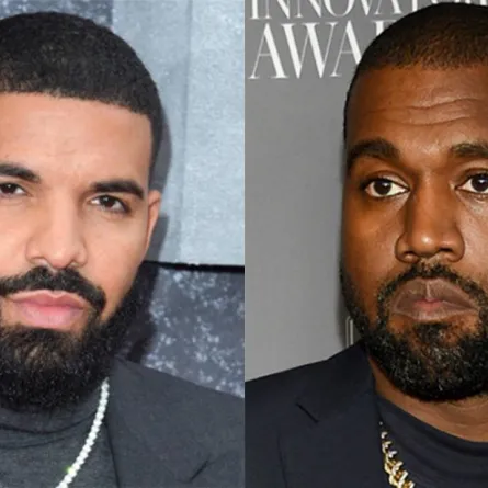 دريك وكايني ويست - الصورة من موقع Fox News