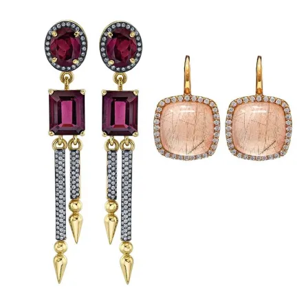 أقراط كوكتيل لإطلالة جذابة في خريف 2021