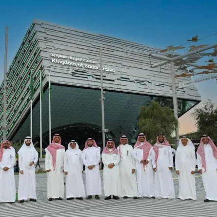 الجناح السعودي في إكسبو 2020 - صورة من العلاقات العامة بغرفة الشرقية 