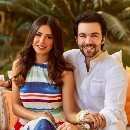 ريهام أيمن وشريف رمزي - الصورة من حسابه على انستغرام