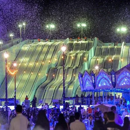 لعبة أفالانش - الصورة من حساب واس جودة الحياة على تويتر