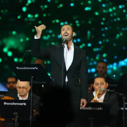 كاظم الساهر في حفل موسم الرياض