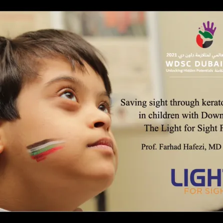 انطلاق الكونغرس العالمي لمتلازمة داون في دبي افتراضيا. الصورة من وام