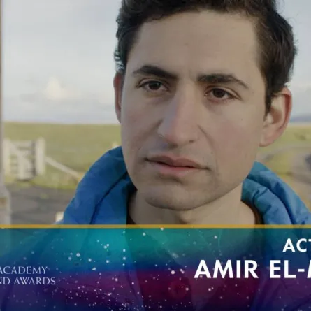 أمير المصري من فيلم ليمبو - الصورة من حساب جائزة البافتا على تويتر