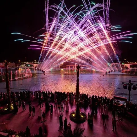 زوار موسم الرياض يتخطون حاجز الـ3 مليون - الصورة من حساب موسم الرياض على تويتر