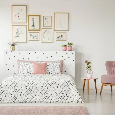 نقاط البولكا في الديكور العصري