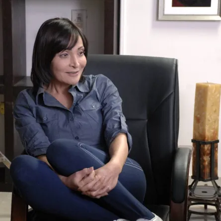 تيسير فهمي - الصورة من حسابها على الفيس بوك