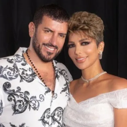 فائق حسن واصاله نصري -الصورة من حساب اصاله على الانستغرام