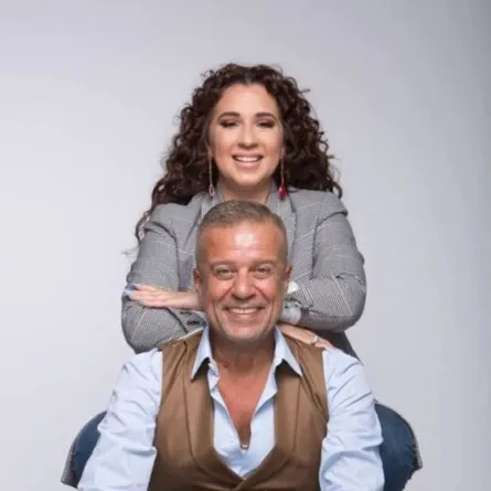 شريف منير وابنته أسما - الصورة من حسابه على انستغرام