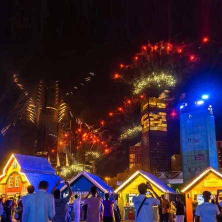 صورة لأجواء موسم الرياض الممتعة من الموقع الرسمي للموسم على أنستغرام